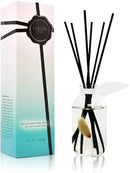 LOVSPA Reed Diffuser Set, Clean Cotton Blossom Scented Oil Diffuser with Sticks, Home Fragrance Accessories for Bathroom Shelf Decor, Aroma Diffusers for Home or Office Desk, USA Made by CozyNest Decor
