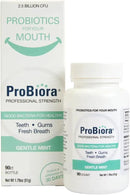 ProBiora Professional Strength Oral Probiotics for Teeth and Gums | Dental Probiotic for Oral Health | Bad Breath Treatment for Adults | Tooth Whitening | ProBiora3 Probiotic Blend | 90 Mint Tablets by CozyNest Decor