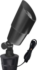 COLOER Brass Low Voltage Landscape Spotlight Fixture(Black) 1-Pack Without Bulb,12V AC/DC Outdoor Spot Lights for Yard, Directional Garden Patio Spot Up Light(101B-Black) by GreenHaven Gardens