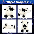 Cuteoy Glowing LED Cow Light-up Nightlight Toys Musical Plush Stuffed Animal Soft Singing Lullabies Birthday Christmas Plushies Gifts for Kids Boys Girls,15.5" by TinyTreasures Baby Boutique