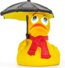 Lanco Umbrella Raining Rubber Duck Bath Toy | All Natural, Organic, Eco Friendly, Squeaker Brand | Imported from Barcelona, Spain by TinyTreasures Baby Boutique