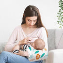 Cozy Cradle Pillow, Cozy Cradle Arm Pillow, Baby Nursing Pillow Head Support Pillow for Breastfeeding Bottle Feeding (Deer Elephants) by TinyTreasures Baby Boutique