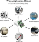 QIACHIP 12V 24V Wireless RF Remote Control Relay Switch Universal 2 Ch 433MHz Receiver Momentary or Toggle Switch with 2 Transmitters for Garage Door Openers LED Lights Motor Curtain by GreenHaven Gardens