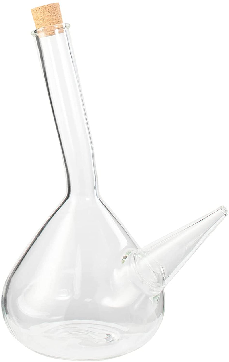 Porron Glass Decanter 34 oz Wine Pitcher 100% Lead-free Glass Decanter for Red Wine, Hand Blown Wine Decanter, Wine Carafe - Wine Gift, Wine Accessories (1000mL)