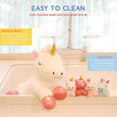 5 Pieces Unicorn Toys Stuffed Animals for Girls, 1 Mommy Unicorn with 4 Babies, Soft Plush Unicorn Toys Gifts for Girls 3 4 5 6 7 8 9 Years, Kids, Children, Christmas, Birthday, Valentine's by TinyTreasures Baby Boutique