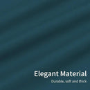 Easy-Going Blackout Curtains for Bedroom, Solid Thermal Insulated Grommet and Noise Reduction Window Drapes, Room Darkening Curtains for Living Room, 2 Panels(46x63 in, Peacock Blue) by CozyNest Decor