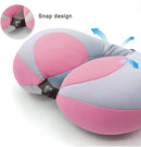 MOOB Kids Pillow Support Neck Pillow for Car & Airplane, Traveling Gifts for Toddler & Children U-Shape Car Seat Head Travel Neck Pillow Support Pink … by TinyTreasures Baby Boutique