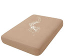 hyha Waterproof Couch Cushion Covers, Stretch Sofa Couch Seat Slipcover for Dog Washable, Non-Slip Waterproof Outdoor Cushion Covers for Patio Furniture Replacement (1 Piece for Medium, Camel) by CozyNest Decor