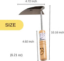 Japanese Sickle (Nejirigama) Durable Carbon Steel (SK85) Blade, Weeder Scraper Hoe, Hand Held Garden Tool, Blade Length 4.72inch by GreenHaven Gardens