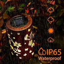 Solar Lanterns Outdoor Waterproof, Hummingbird Birthday Gifts for Women Men, Hanging Solar Lantern for Yard, Patio, Porch, Backyard, Landscape, Garden Decor by CozyNest Decor