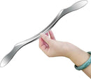 BYYDDIY Stainless Steel Gua Sha Muscle Scraper Scraping Massage Tool,IASTM Tools, Great Soft Tissue Physical Therapy Used for Back, Legs, Arms,Neck (L-bar) by CozyNest Decor