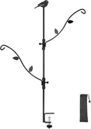 Deck Bird Feeder with Multi-Hooks and Adjustable Branches for Porch by GreenHaven Gardens