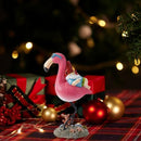 Gnome Garden Statue Funny Gnome Reclining on Flamingo Figurines, Resin Garden Gnomes Fall Decorations Outdoor for Patio Yard Lawn Porch, Ornament Gift by GreenHaven Gardens
