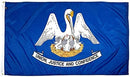 FlagSource Louisiana Nylon State Flag, Made in USA, 6x10' by GreenHaven Gardens