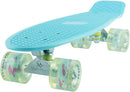 Skateboards Complete 22 Inch Mini Cruiser Retro Skateboard for Kids Boys Youths Beginners by TinyTreasures Baby Boutique