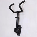 Bicycle Wall Mount Rack, Adjustable Angle, Foldable Design, with Mounting Hardware, Black (Snap fixation) by GreenHaven Gardens