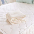 Naturepedic Organic Waterproof Mattress Protector Pad, Fitted Stretch Knit Mattress Cover for 9"-16" Depth, Twin XL by TinyTreasures Baby Boutique