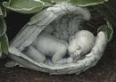 Joseph's Studio by Roman Inc, Sleeping Baby in Wings, Garden Collection, Religious Statue, Holy Family, Memorial, Angel, Patron Saint, Garden Décor (7x14x8) by GreenHaven Gardens