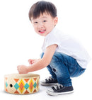 PlanToys® Wooden Rhythm Box Drum Musical Toy for Kids | Montessori Musical Instrument for Toddlers & Children | Eco-Friendly Wooden Percussion Toy by TinyTreasures Baby Boutique