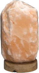 d'aplomb 100% Authentic Natural Himalayan Salt Lamp; Medium Hand Carved Natural Chunk Pink Crystal Rock Salt from Himalayan Mountains; Dimmer Cord; 7 lbs by CozyNest Decor