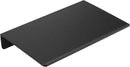 JOOM Small Metal Wall Floating Shelf - Metal Wall Shelf, Black Floating Shelf, Small Bathroom Shelf, Display Shelves for Living Room/Kitchen/Bedroom (Black, 8Inch) by CozyNest Decor