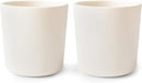 mushie Dinnerware Cups For Kids | Made in Denmark, Set of 2 (Ivory) by TinyTreasures Baby Boutique