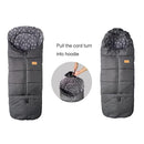 0-5T Length Ajustable Waterproof Stroller Winter Cover for All Stroller, XL Stroller Bunting Bag, Outdoor Tour Winter Stroller Sleeping Bag Infant to Toddler to Pre School by TinyTreasures Baby Boutique