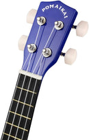 POMAIKAI Soprano Ukulele for Beginners, Ukelele 21" Beginner Instrument for Adults Wood Guitar Small (Dark blue) by TinyTreasures Baby Boutique