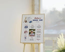 Generic Personalized Baseball Milestone Board, Baseball 1St Birthday Milestone Poster, Sports Birthday Photo Milestone Sign, Design 04 by TinyTreasures Baby Boutique