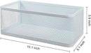 Picowe Magnetic Laundry Organizer, Large Magnet Basket for Laundry Room,16.5lb Capacity Magnetic Shelf for Washer /Dryer, Fridge & Small Spaces ( L, White) by CozyNest Decor
