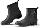 HISEA Women's Ankle Rain Boots Waterproof, Fashion Short Garden Shoes Anti-slip for Women with Comfortable Insole by GreenHaven Gardens