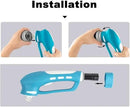 Electric Scrubber Power Cordless, Portable 360 Handheld Washing Cleaning Machine with 6 Replaceable Brush Heads, High Rotation for Bathroom, Floor, Kitchen, Car, Sink, Wall, Window by CozyNest Decor