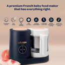 BEABA Babycook Neo Baby Food Maker | Non-Toxic Glass & Stainless Steel | Trusted by Celebrity Moms | Sustainable Baby Food Processor | Global Leader | 34 Servings in 20 Mins by TinyTreasures Baby Boutique