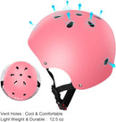 Kids Helmet, Toddler Adjustable Kids Ages 3-8 Years Old Boys Girls Multi-Sports Safety by TinyTreasures Baby Boutique