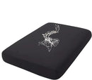 hyha Waterproof Couch Cushion Covers, Stretch Sofa Couch Seat Slipcover for Dog Washable, Non-Slip Waterproof Outdoor Cushion Covers for Patio Furniture Replacement (1 Piece for Large, Black) by CozyNest Decor