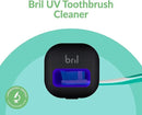 Bril UV-C Toothbrush Sanitizer, Portable Cleaner, Travel Cover, Magnetic Holder, and Rechargeable Case for Any Size Toothbrush, Multi-Pack by CozyNest Decor