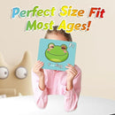 2025 New 26 PCS Alphabet Mask Cards,Alphabet Flash Cards with Animal Masks,Colorful Animals Flash Cards, Interactive Education Games, Learn Letters by TinyTreasures Baby Boutique