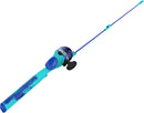 Zebco Youth 29-Inch Floating Spincast Reel and Fishing Rod Combo, Size 20 Reel, Pre-Spooled with 6-Pound Cajun Line by TinyTreasures Baby Boutique