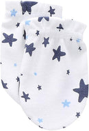 Unisex Baby Cotton Scratch Mittens For Newborn Baby Boys Girls Mittens Accessory 0-6 Months by TinyTreasures Baby Boutique