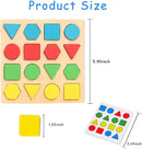 Puzzle Gifts for Elderly Dementia Patients, Memory Activities and Games for Elderly Dementia and Geometric Cognitive Matching Puzzles for Elderly by TinyTreasures Baby Boutique
