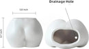 FROZZUR Lower Body Pot, Female Body Shaped Flower Planter with Drainage Holes, Resin Plant Pot, Sculpture Christmas Decor, Modern Boho Cute Chic Butt Planter for Indoor or Outdoor Plants by GreenHaven Gardens
