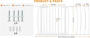 Wide Baby Gate for Stairs, Doorways, Hallways - Pressure Mounted - Walk Through - Dogs & Kids Gates - 38.5 to 43.5 Inch Wide by TinyTreasures Baby Boutique