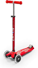Micro Kickboard - Maxi Deluxe LED - Three Wheeled, Lean-to-Steer Swiss-Designed Micro Scooter for Kids with Motion-Activated Light-Up Wheels for Ages 5-12 … by TinyTreasures Baby Boutique