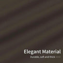 Easy-Going Blackout Curtains for Bedroom, Solid Thermal Insulated Grommet and Noise Reduction Window Drapes, Room Darkening Curtains for Living Room, 2 Panels(42x84 in, Coffee) by CozyNest Decor