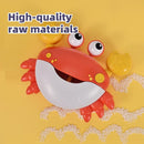 Crabby Bubble Bath Toy for Toddlers - Automatic Bubble Maker with 12 Children's Songs - Sing-Along Bath Bubble Machine for Baby, Toddler and Kids - Fun Bathtub Toy for Endless Bubble Play by TinyTreasures Baby Boutique
