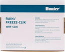 Hunter Industries WRFCLIK Hunter Clik, Wireless Rain/Freeze Sensor Combo (Includes Receiver and Transmitter), White by GreenHaven Gardens