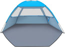 Gorich Beach Tent Sun Shelter for 3/4-5/6-7/8-10 Person with UPF 50＋ UV Protection, Lightweight & Easy Setup Beach Shade Canopy, Portable Beach Shade Tent Beach Cabana by TinyTreasures Baby Boutique