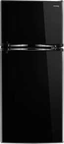 RecPro 10 Cu Ft 12V RV Refrigerator | Black Frost-Free Fridge with Freezer | Double Door, Adjustable Shelves, Reversible Door, Built-In Lock | 23.5”W x 26”D x 59”H | Off-Grid & Dry Camping Ready by CozyNest Decor