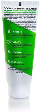 MOUTHWATCHERS Whitening Fluoride Free Naturally Sourced Toothpaste, 3 oz Tube, for Sensitive Teeth and Gums, Fresh Organic Mint and Propolis, by Dr. Plotka's by CozyNest Decor