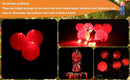 SumDirect Pack of 12 LED Mini Non-Blinking Lights for Paper Lanterns Balloons Floral Wedding Halloween Christmas Party Decoration Centerpieces (12, Red) by GreenHaven Gardens